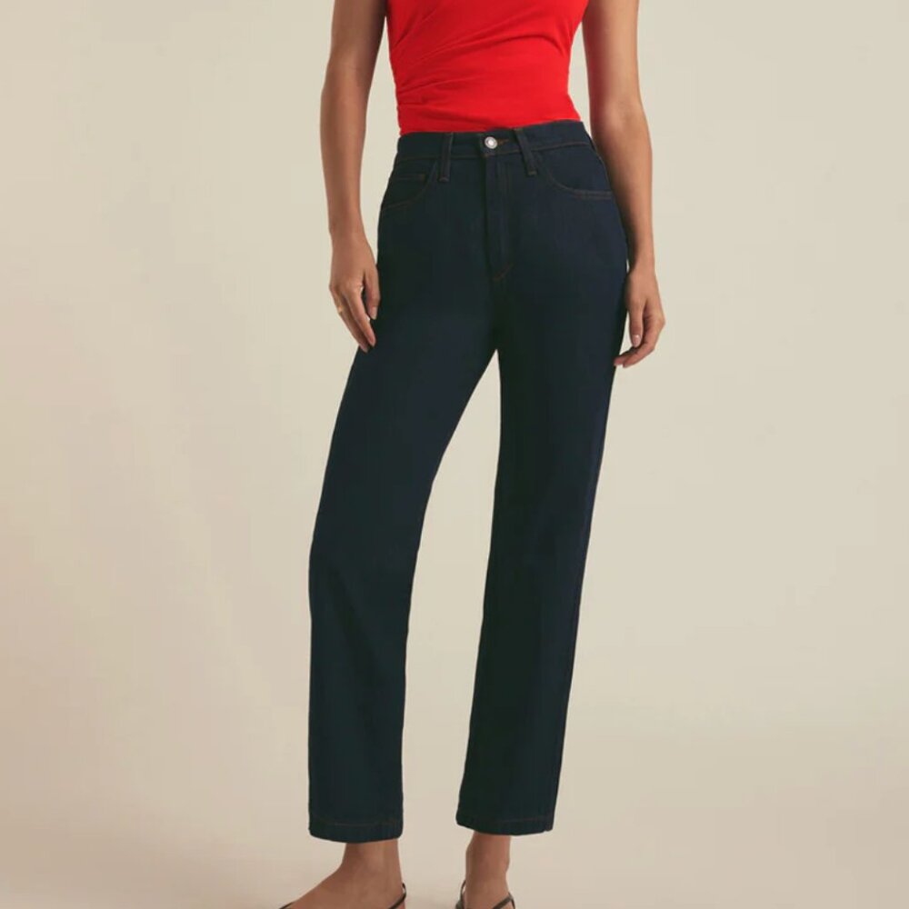 Favorite Daughter THE VALENTINA SUPER HIGH RISE STRAIGHT  FTM5MN5994